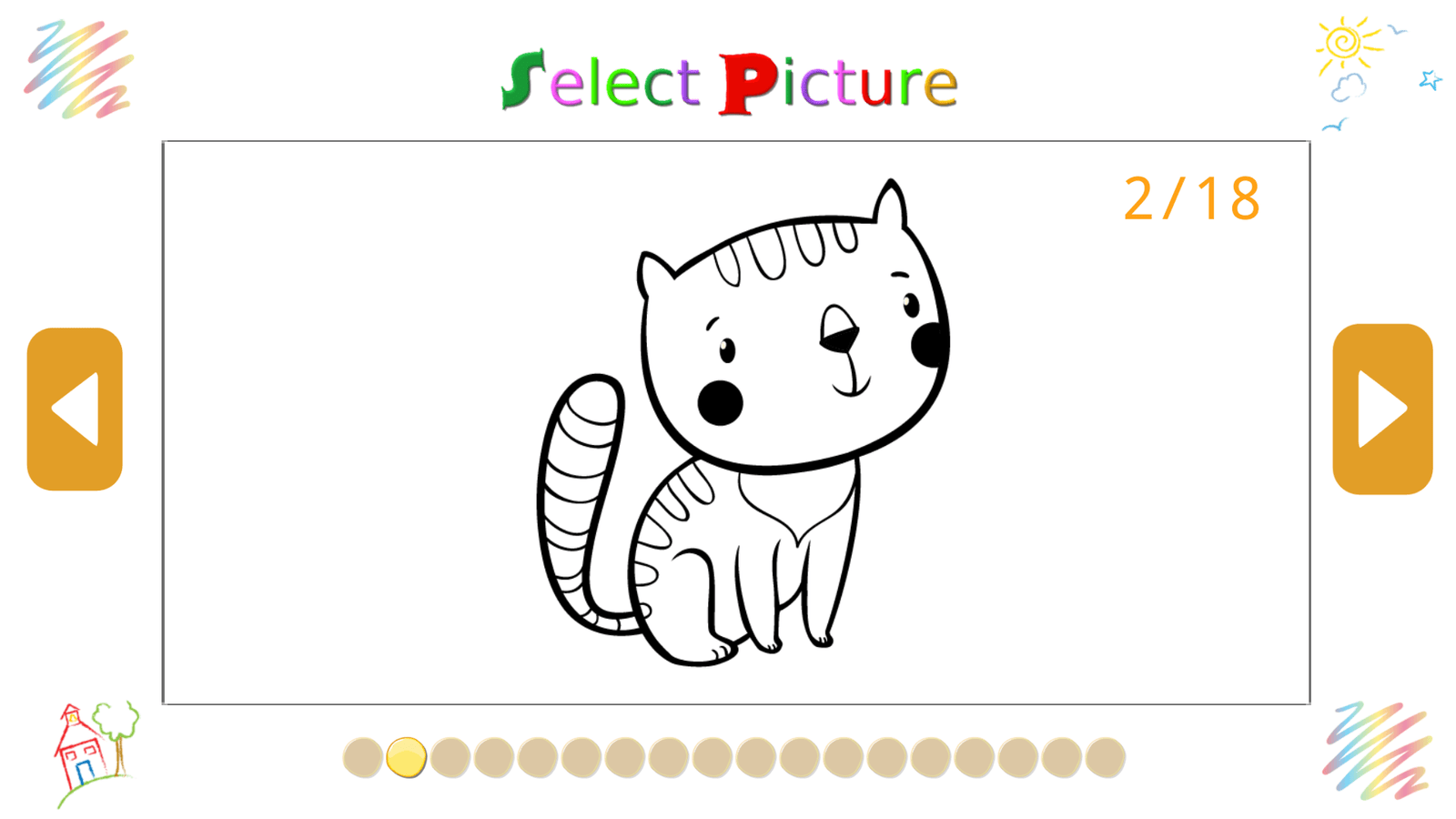 Colorful Creations – Kids Coloring Book Unity Game Source Code screenshot 3