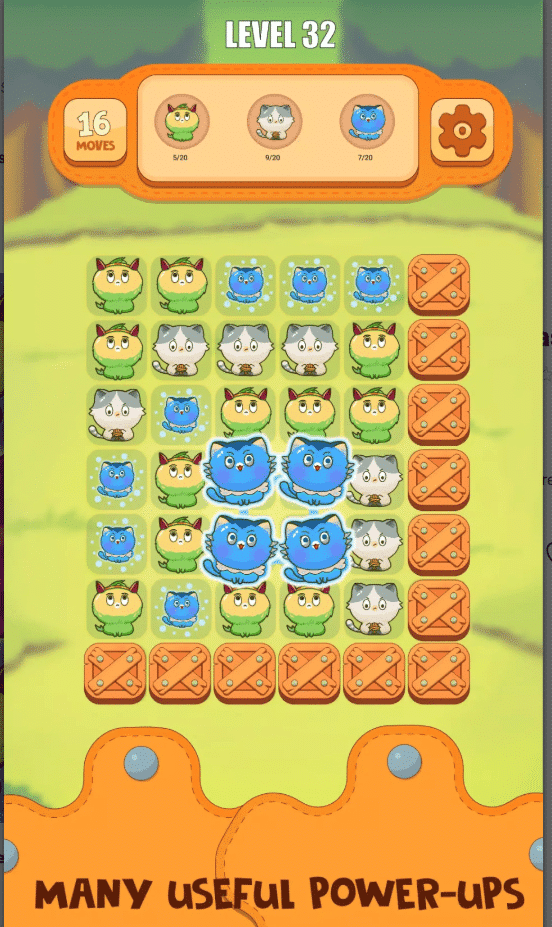 Connect Two Cats Classic – Relaxing Connect Puzzle Game screenshot 4