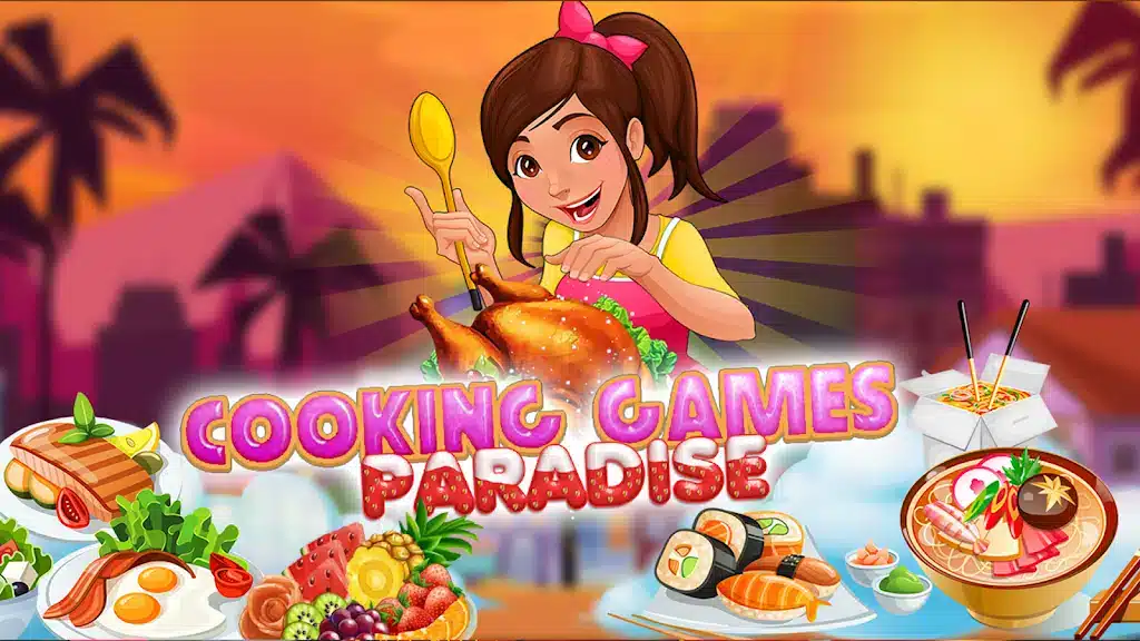 Cooking Games Paradise - Food Fever & Burger Chef SellUnitySourceCode 