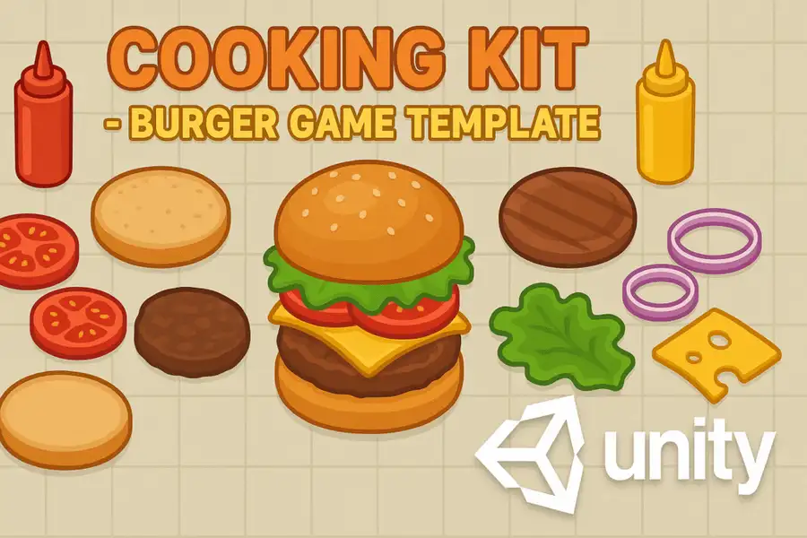 Cooking Kit – Burger Game Template source code