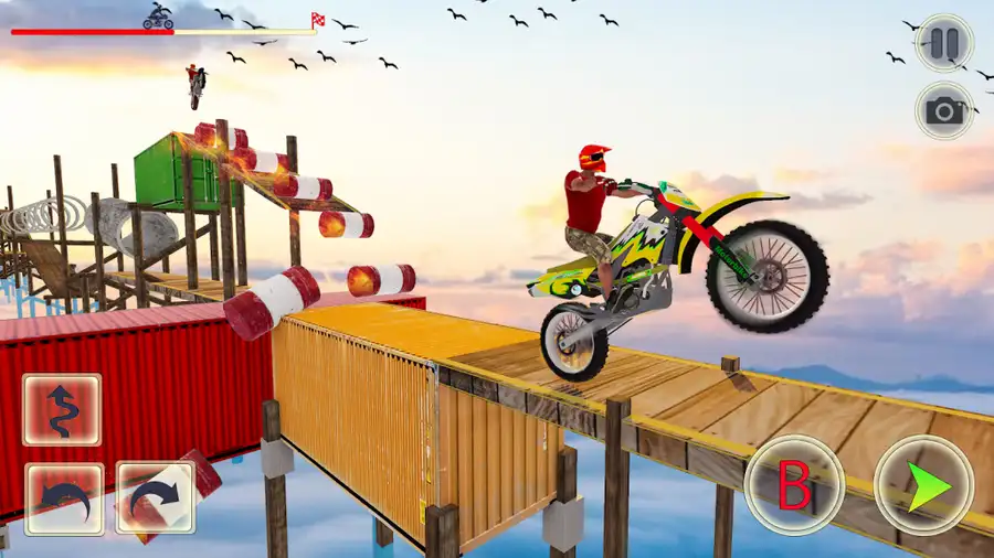 Crazy Bike Stunt - Bike Games SellUnitySourceCode screenshot 5