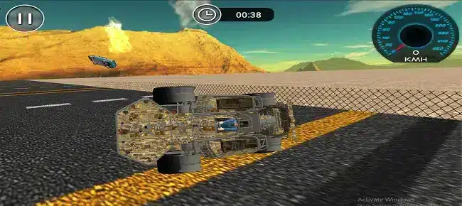 Crazy Car Crash Stunts : Crash Test Simulator 64BI SellUnitySourceCode screenshot 4