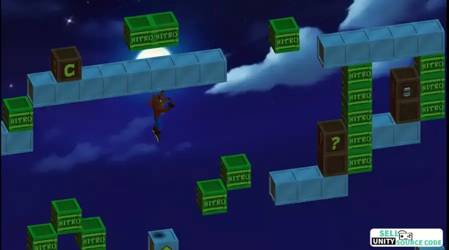 Crazy Fox Adventure SellUnitySourceCode screenshot 5