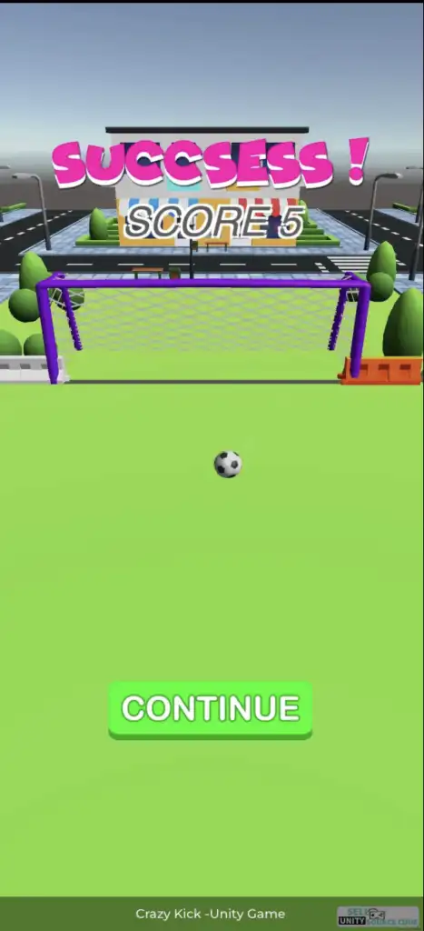 Crazy Kick -Unity Game SellUnitySourceCode screenshot 5