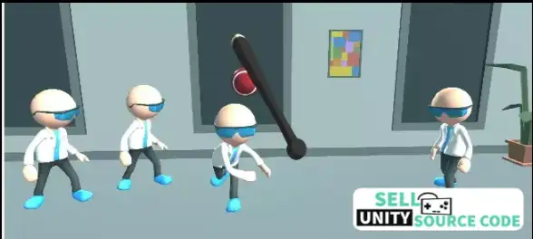 Crazy Office hit SellUnitySourceCode source code