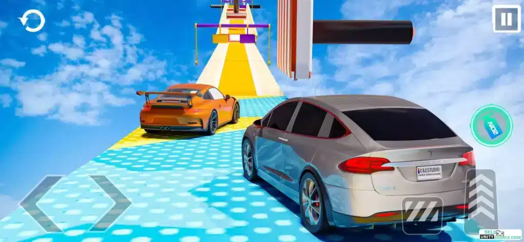 Crazy Racing Stunt Car Games SellUnitySourceCode screenshot 5