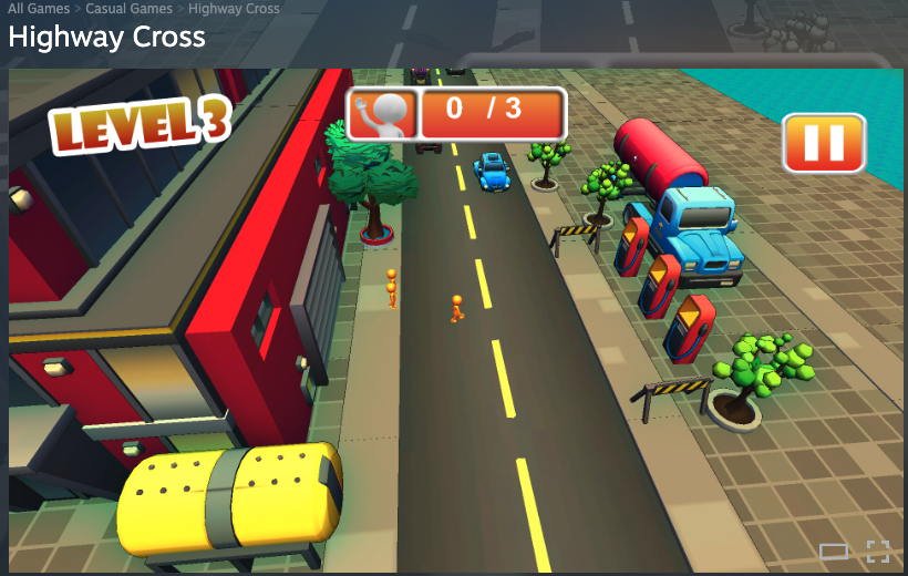 Cross the Road Unity Source Code – Traffic Control Casual Puzzle Game | SellUnitySourceCode.com screenshot 6