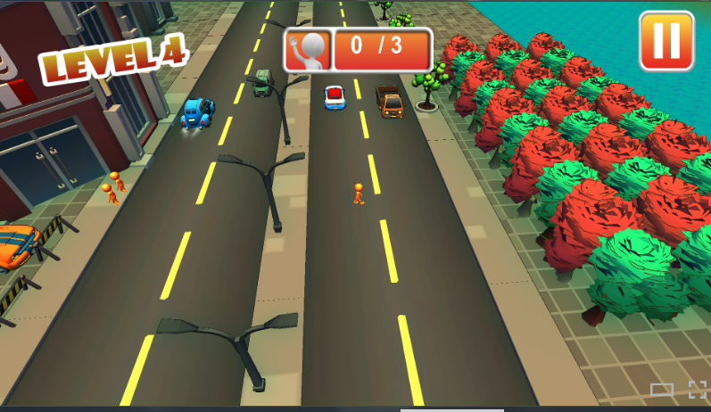 Cross the Road Unity Source Code – Traffic Control Casual Puzzle Game | SellUnitySourceCode.com screenshot 7