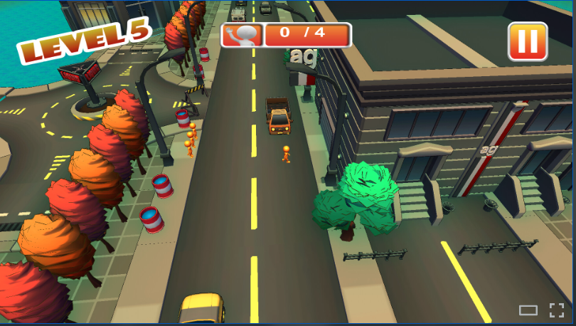 Cross the Road Unity Source Code – Traffic Control Casual Puzzle Game | SellUnitySourceCode.com screenshot 8