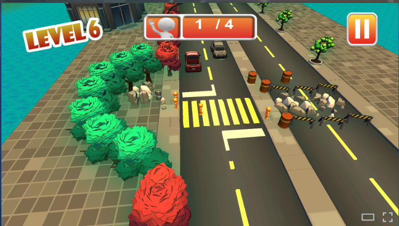 Cross the Road Unity Source Code – Traffic Control Casual Puzzle Game | SellUnitySourceCode.com screenshot 9