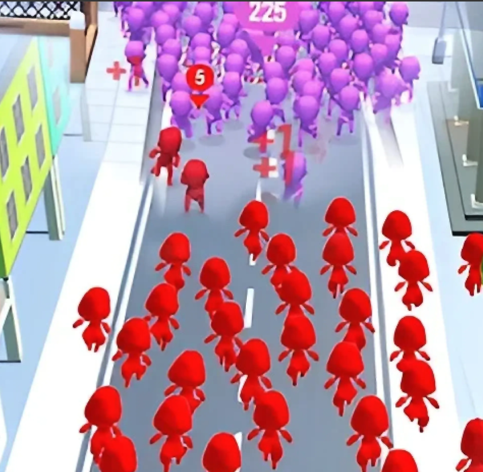 Crowd in City - Master of the Streets 3D screenshot 8