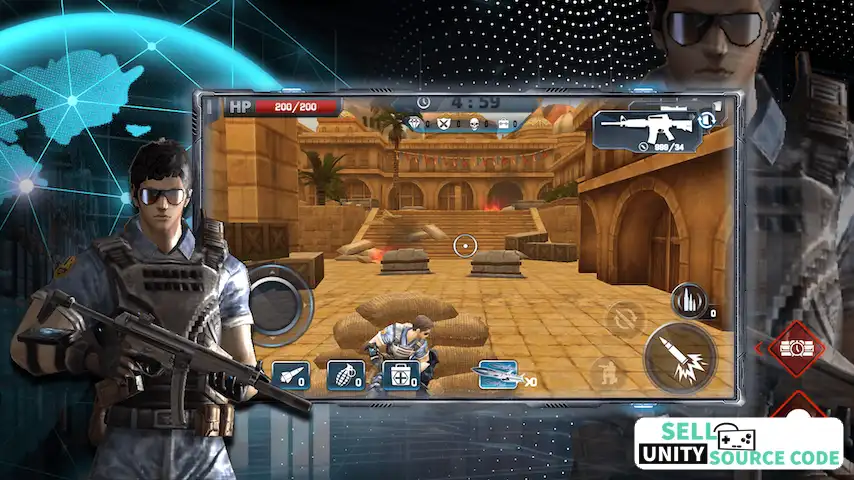 CS War King SellUnitySourceCode