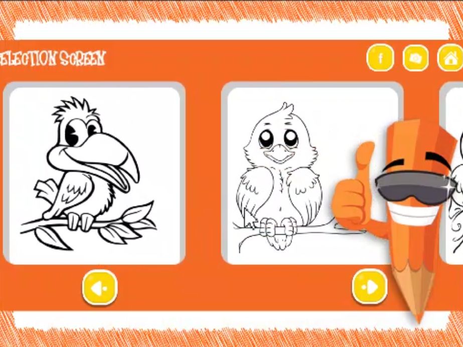 Cute Bird Painter - Unity Source Code screenshot 6