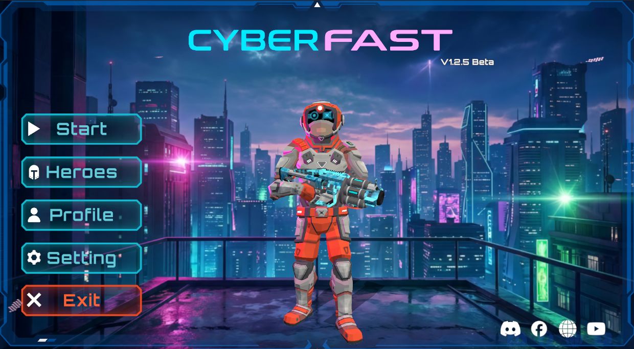 Cyberfast - Unity Multiplayer Game screenshot 4
