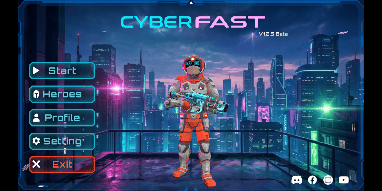 Cyberfast - Unity Multiplayer Game source code