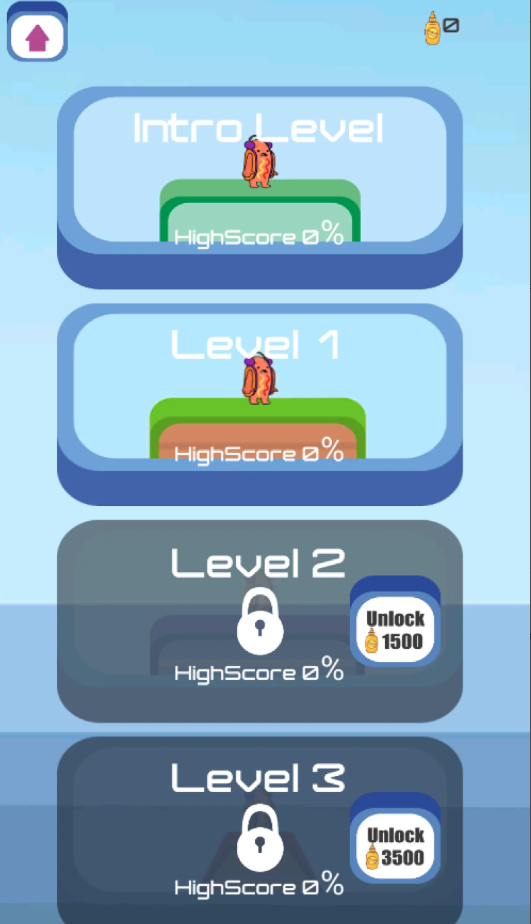 Dancing Hotdog Unity Game Source Code – Endless Jumping Arcade Game screenshot 5