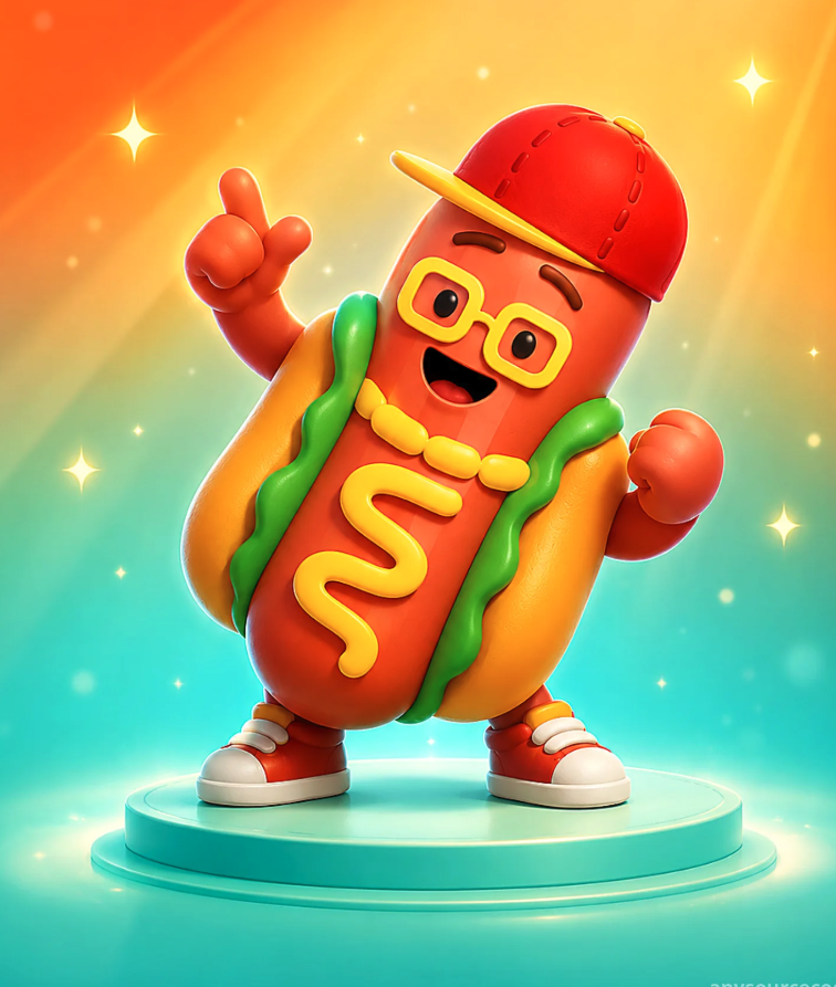 Dancing Hotdog Unity Game Source Code – Endless Jumping Arcade Game source code