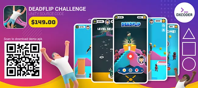 Deadflip Challenge Premium game SellUnitySourceCode