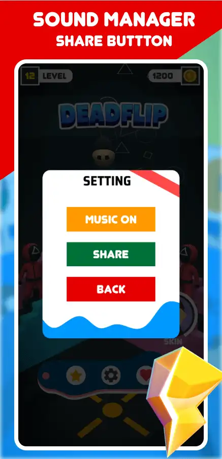 Deadflip Challenge Premium game SellUnitySourceCode screenshot 4