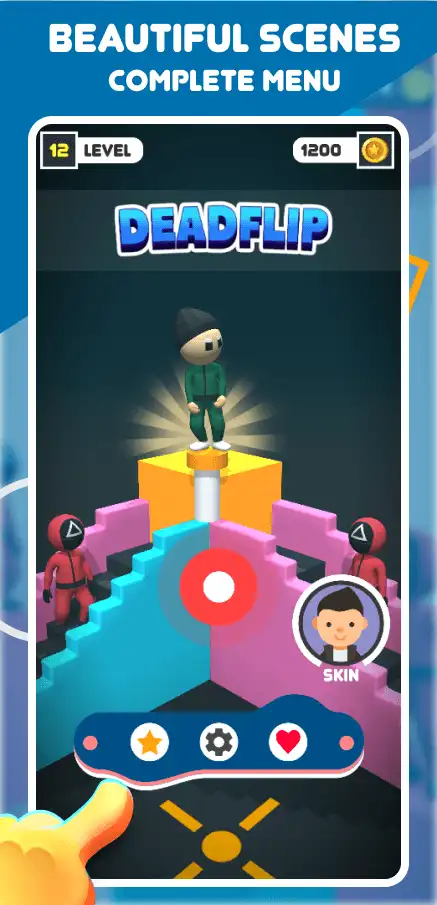 Deadflip Challenge Premium game SellUnitySourceCode screenshot 5