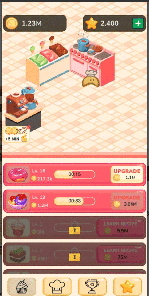 Delicious Bakery – Idle Bakery Simulation Game screenshot 4