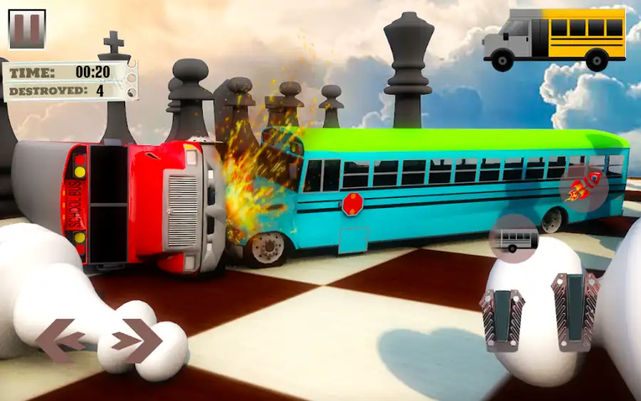 Derby Bus Crash Racing 3D Demolition Derby Games SellUnitySourceCode screenshot 4
