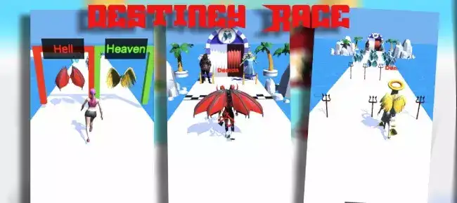 Destiny Race Choice: Angel or demon! SellUnitySourceCode  screenshot 3