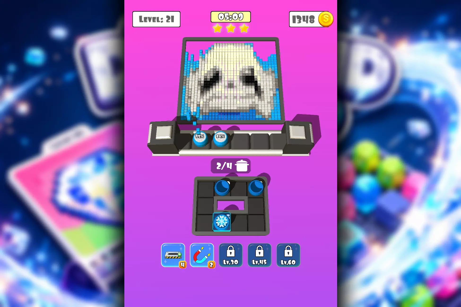 Diamond Loop Sort Puzzle - Complete Mobile Game Template screenshot 3