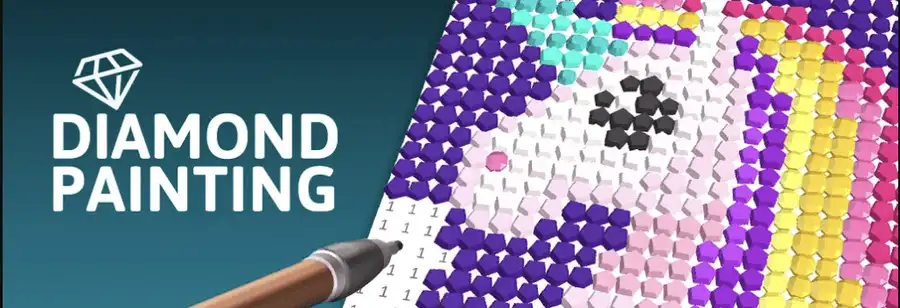 Diamond Painting ASMR Coloring SellUnitySourceCode source code