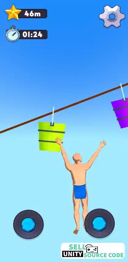 Difficult Game About Climbing SellUnitySourceCode screenshot 4