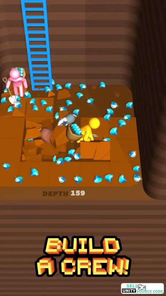 Dig Deep Gaming Unity 2024 SellUnitySourceCode screenshot 5