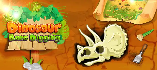 Dinosaur Bone Digging Games SellUnitySourceCode screenshot 3