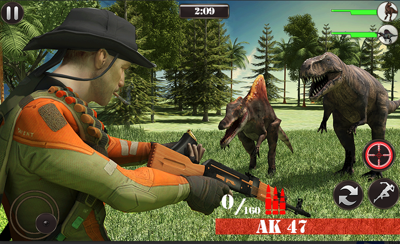 Dinosaur Hunter Survival Unity Source Code – Jurassic Sniper Hunting Game | SellUnitySourceCode.com screenshot 5