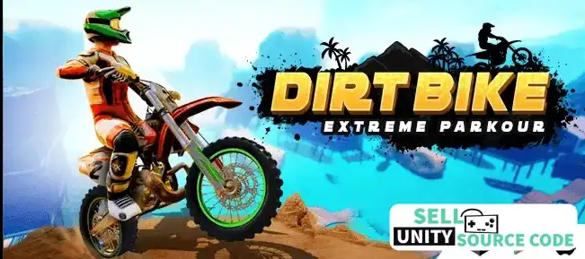 Dirt Bike Extreme Parkour SellUnitySourceCode screenshot 3