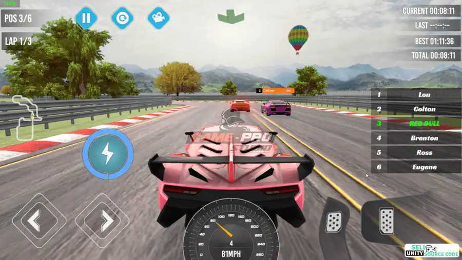 Drag Racing SellUnitySourceCode screenshot 2