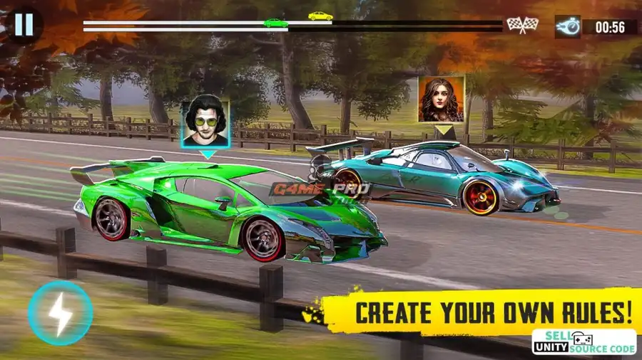 Drag Racing SellUnitySourceCode screenshot 5