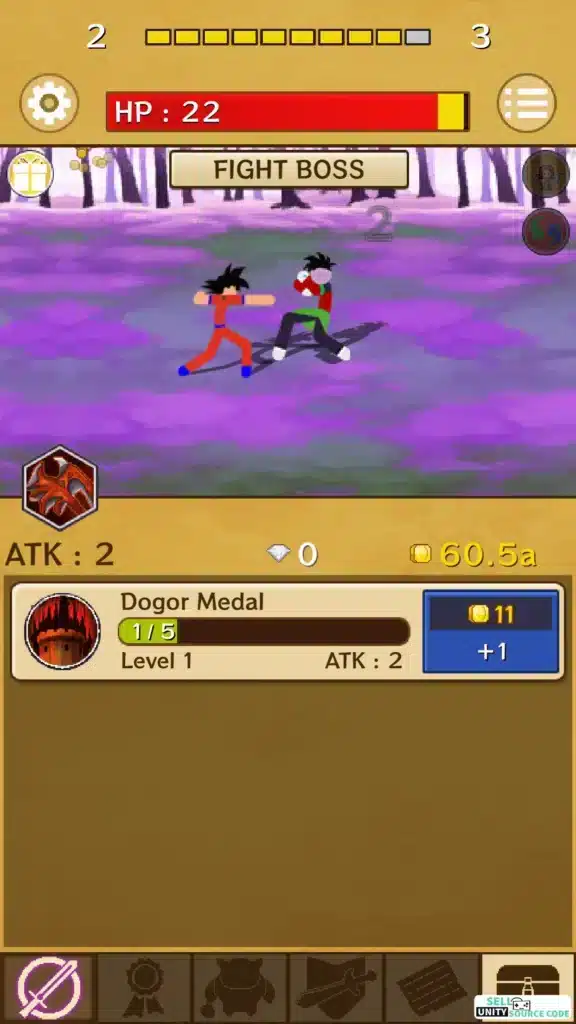 Dragon Stickman RPG SellUnitySourceCode screenshot 2