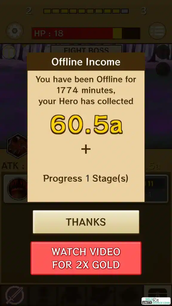 Dragon Stickman RPG SellUnitySourceCode screenshot 4
