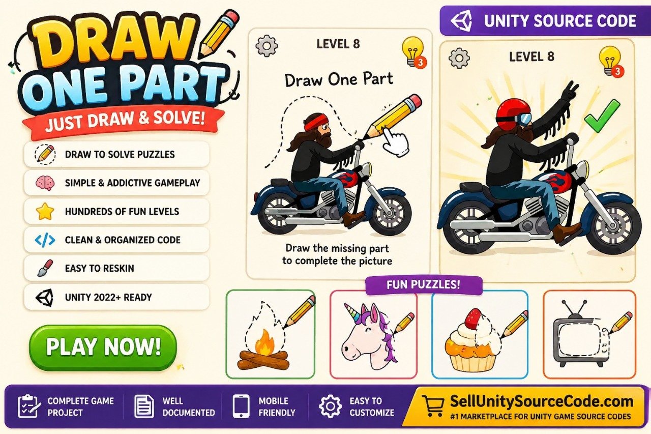 Draw One Part – Unity Source Code source code