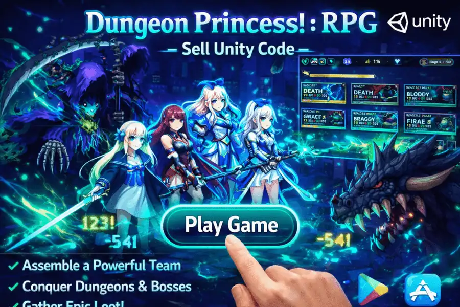 Dungeon Princess! : RPG source code