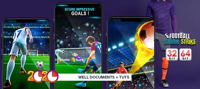 E Football Storm Strike 2020 SellUnitySourceCode screenshot 5