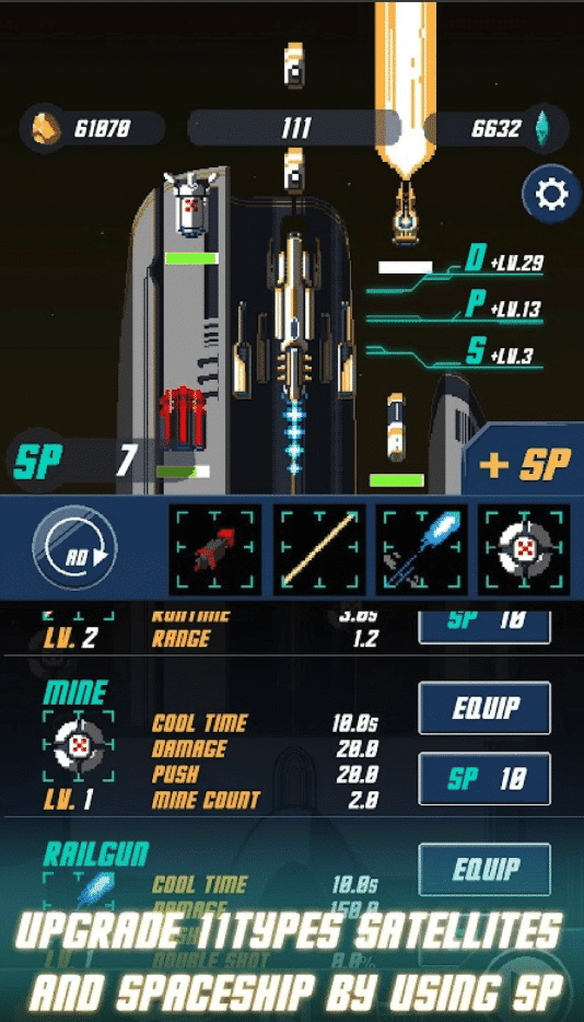 Earth-808: Space Survival Game Source Code screenshot 3