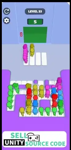 Elevator Rush 3D SellUnitySourceCode screenshot 4