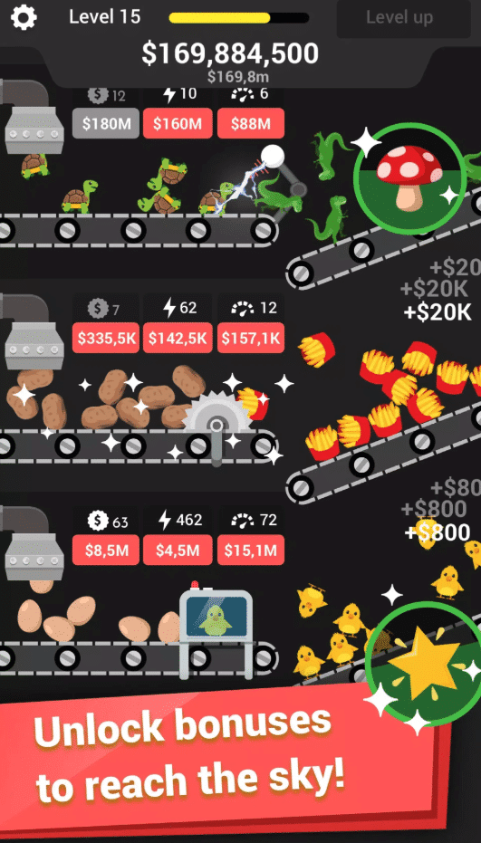Emoji Craft: Idle Emoji Factory Tycoon Unity Source Code (80+ Unlocks screenshot 2