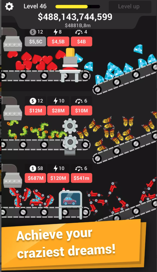 Emoji Craft Unity Source Code – Idle Factory Tycoon Game Template screenshot 4