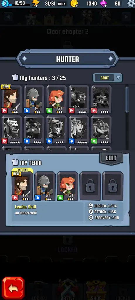 Empire Knight SellUnitySourceCode screenshot 5