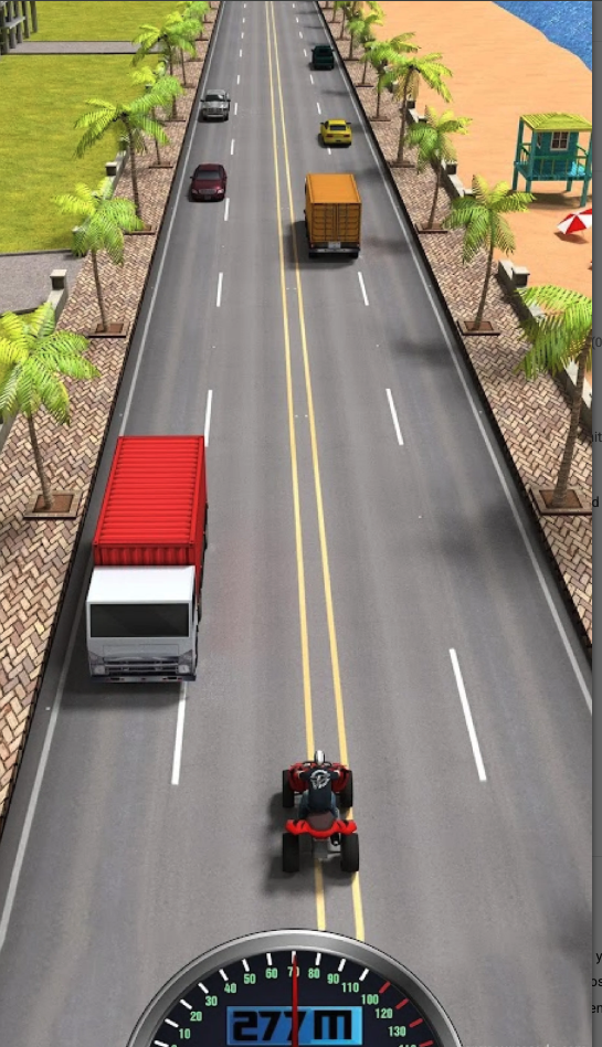 Endless ATV Quad Racing Unity Source Code – Highway ATV Traffic Racing Game screenshot 6