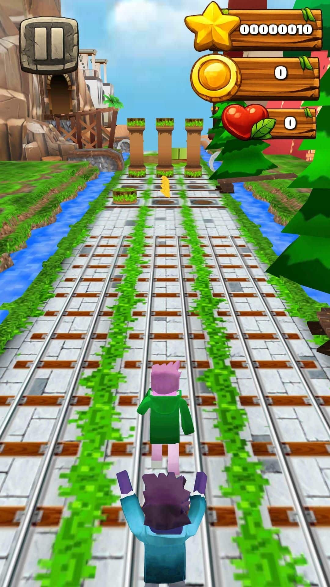 Endless Jungle Run 3D Mobile Game Unity screenshot 2
