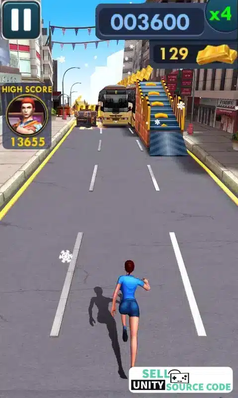 Endless Run Escape Tunnel Trending Game Source Code SellUnitySourceCode screenshot 5