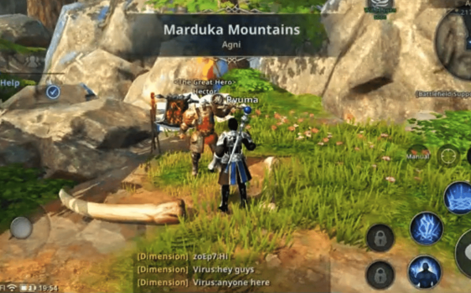 Eternal Realms: 3D MMORPG Unity Source Code – Open World screenshot 2